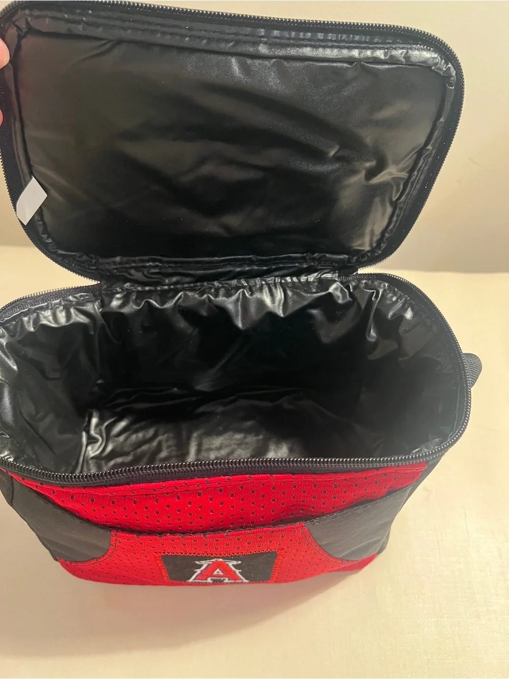 Los Angeles Angels MLB Red and Black Cooler Lunch Bag